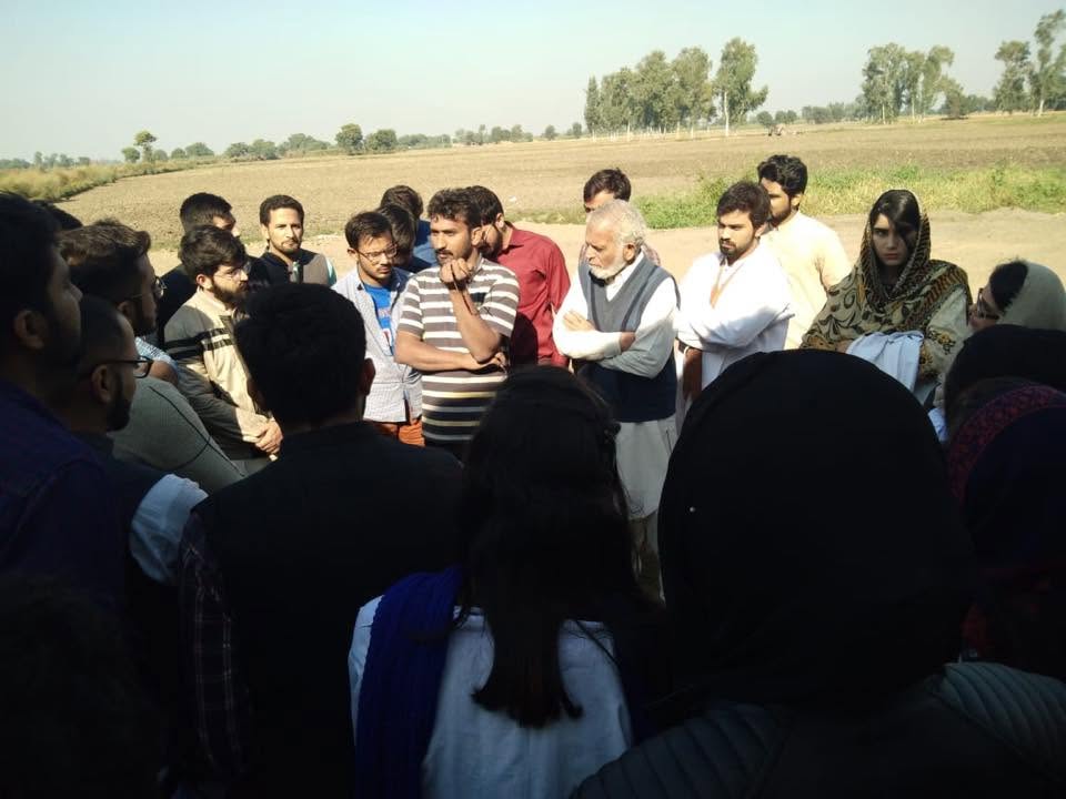 Visitors at Cheema Dairy Farm